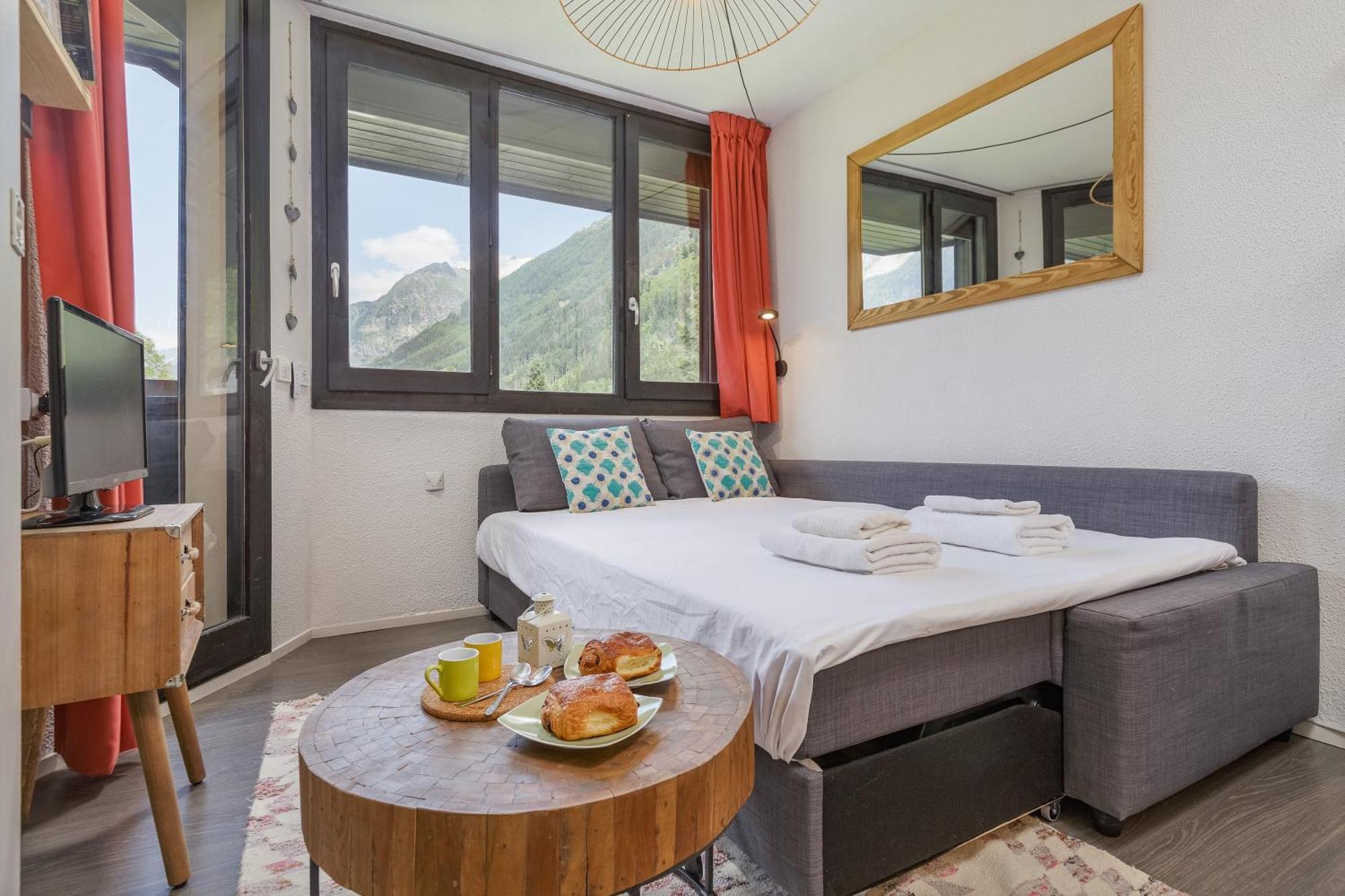 Chamonix Sud - Chamois Blanc 512 - Happy Rentals Exterior foto