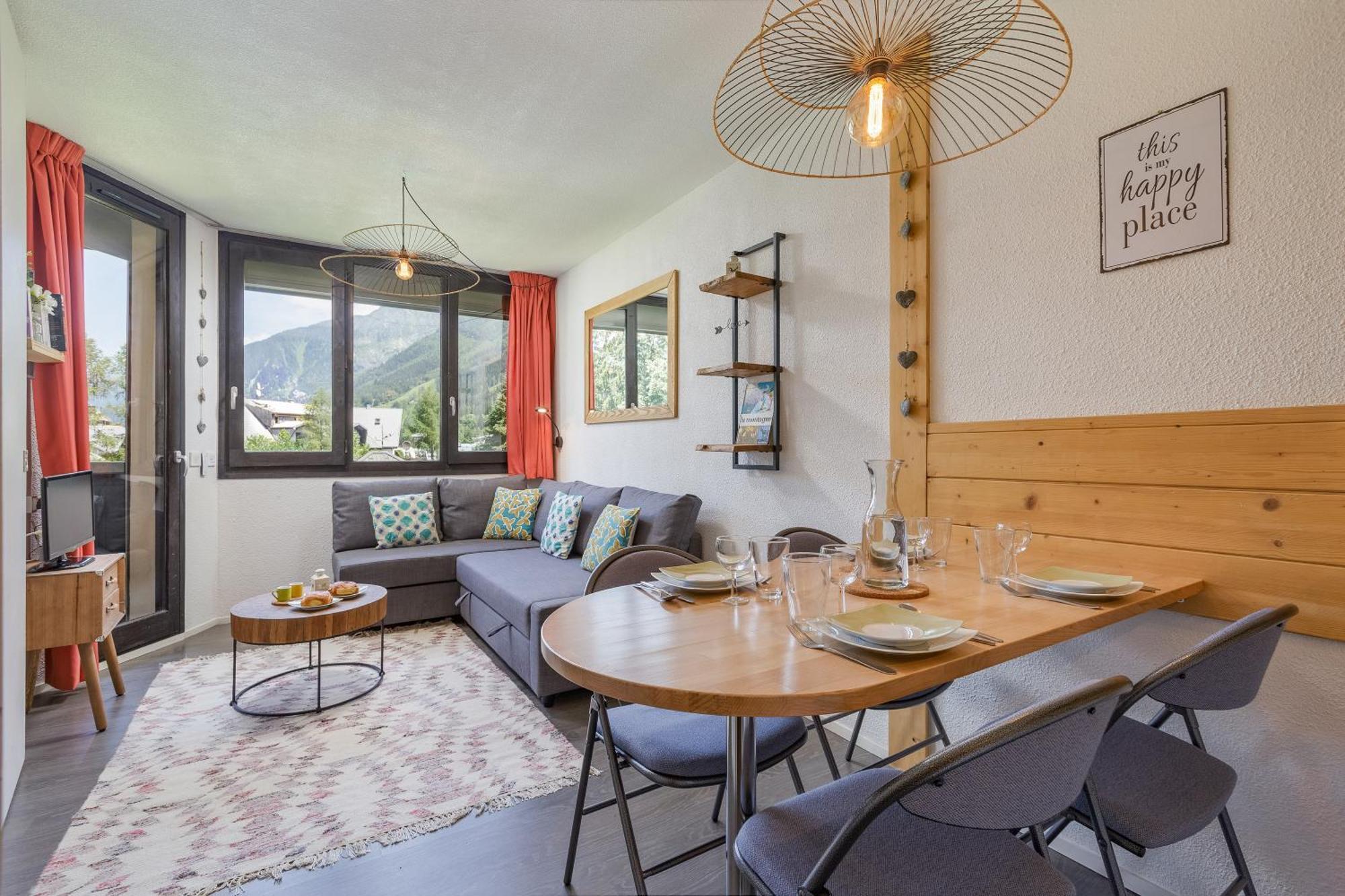 Chamonix Sud - Chamois Blanc 512 - Happy Rentals Exterior foto