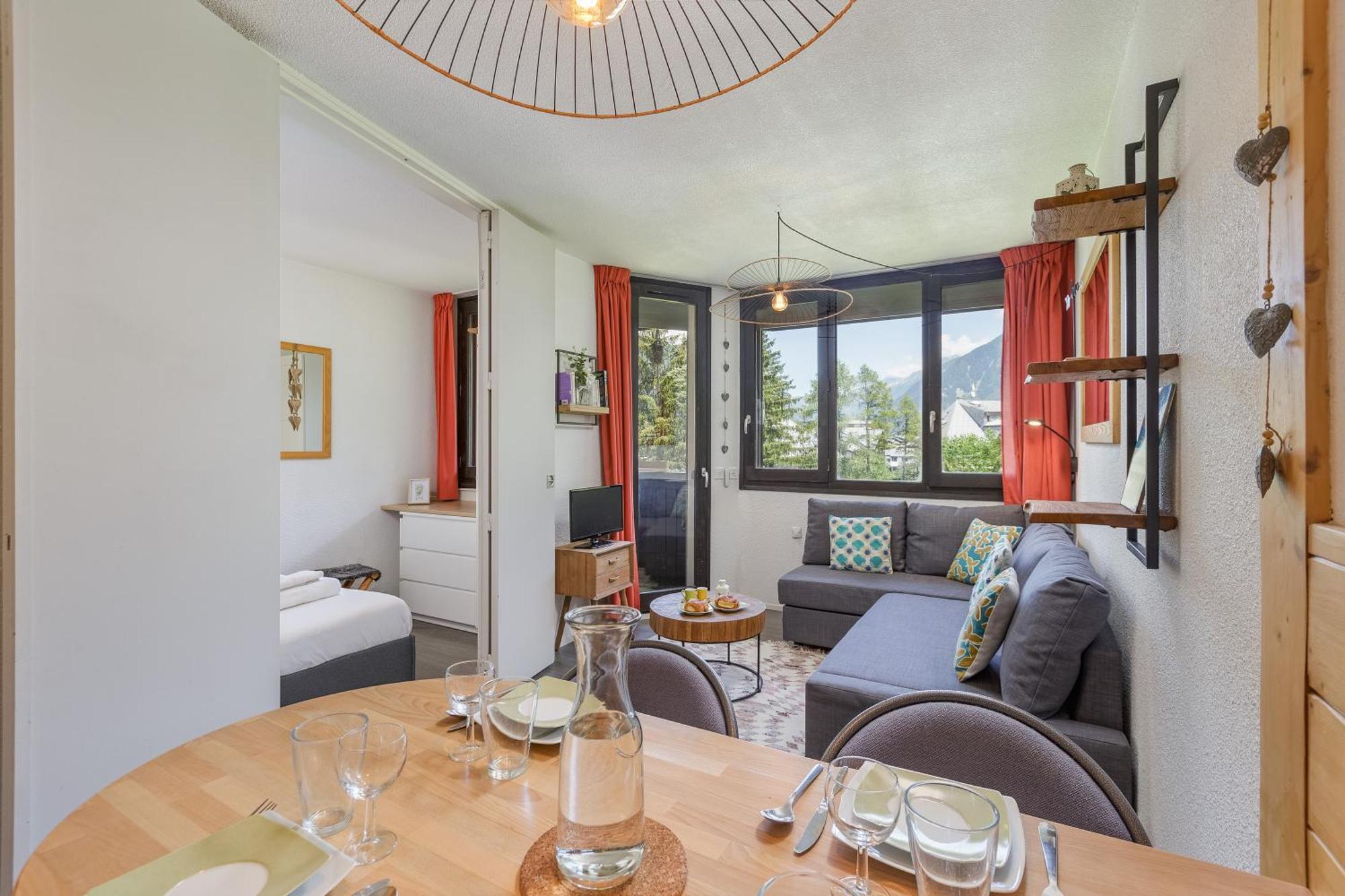 Chamonix Sud - Chamois Blanc 512 - Happy Rentals Exterior foto
